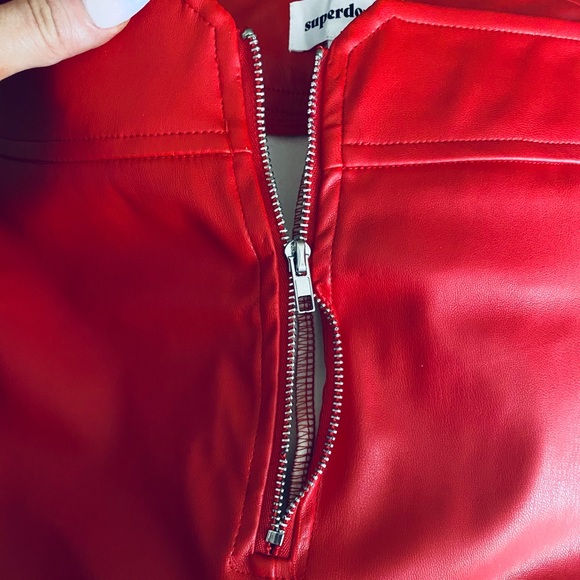 Superdown Shonda Pant Leather Legging ZIP Revolve - Picture 5 of 6